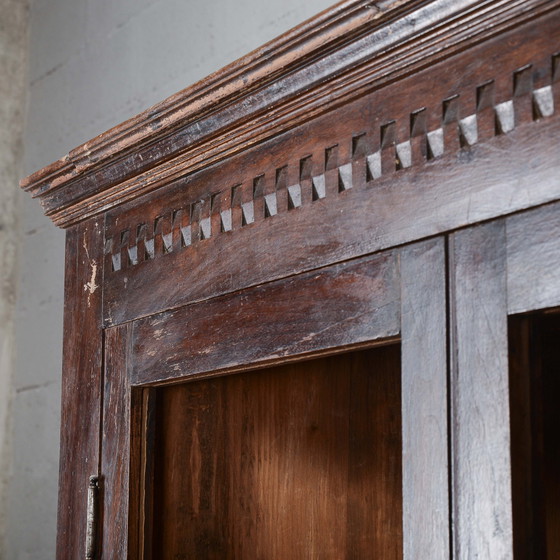 Vetrina angolare intarsiata del XIX secolo con ripiani – Vetrine, Vetro, Klassiek (photo 10 of 23)