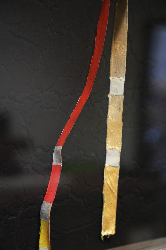 Image 1 of Captivating Mixed Media by Acclaimed Italian Artist Guido Coletti (1998-2000) - Framed in Plexiglass