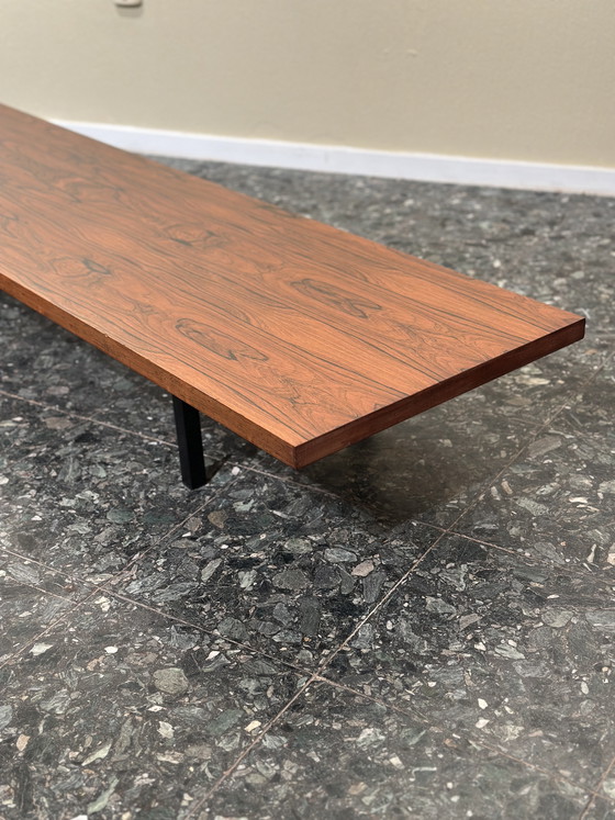 Image 1 of Vintage Midcentury Lowboard Sidetable Bench Salontafel Palissander