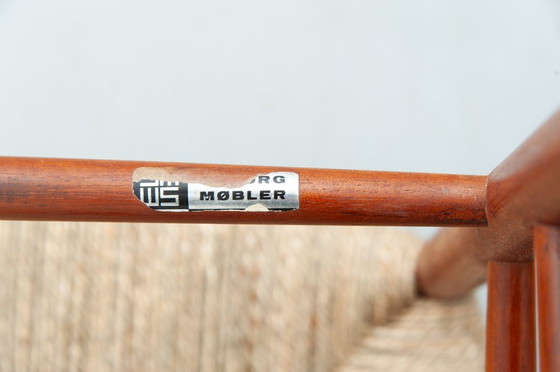 Image 1 of 4 sillas de comedor de teca de Peter Hvidt y Orla Mølgaard-Nielsen para Søborg Møbelfabrik (años 50)