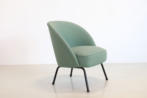 Fauteuil de cocktail vert vintage fauteuil club
