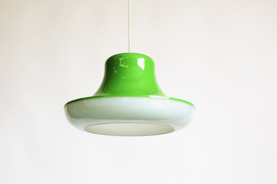 Image 1 of Spage Age Vintage Pop art hanglamp van Massive, België 1970's