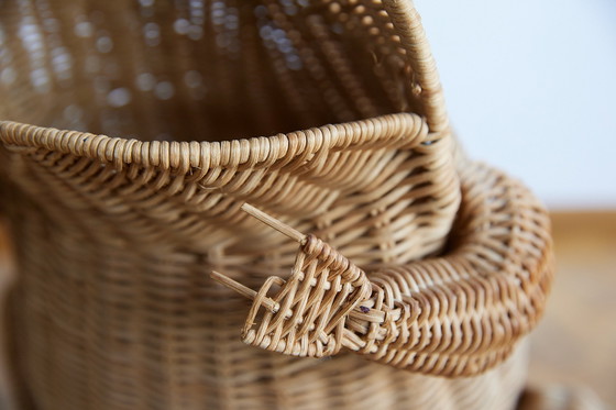 Image 1 of Cesta de mimbre en forma de rana de Olivier Cajan
