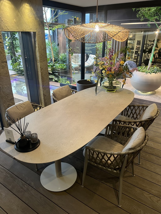 B&B Italia Table and 4 Chairs