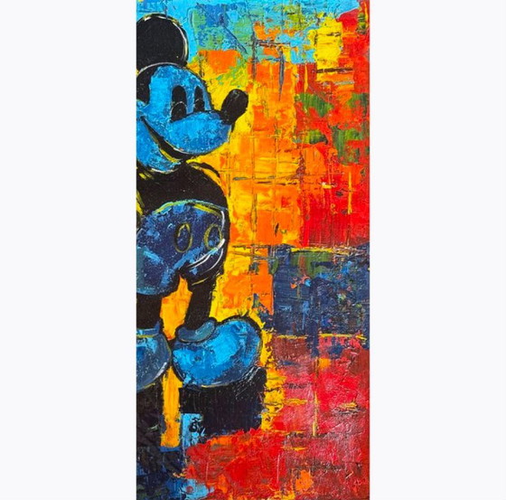 The Mickey Legacy (25) "Tribute to Mickey" – Paintings & Drawings, Canvas (photo 6 of 8)