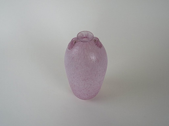Image 1 of Jarrón de cristal de Murano, diseño italiano, años 70, fabricado en Italia.