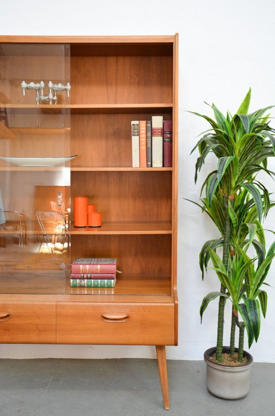 Image 1 of Vetrina vintage anni '60 in noce