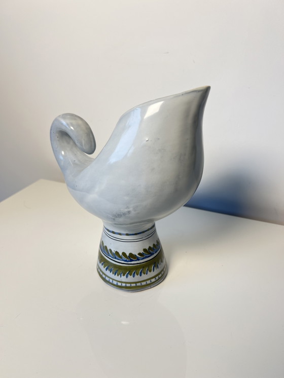 Image 1 of Rooster vase by Roger Capron - zoomorphic ceramic from Vallauris, 1950s