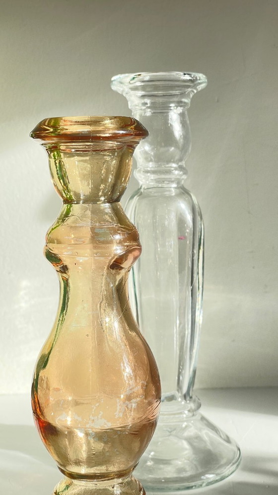 Par de portavelas de cristal transparente – Glass (photo 10 of 30)
