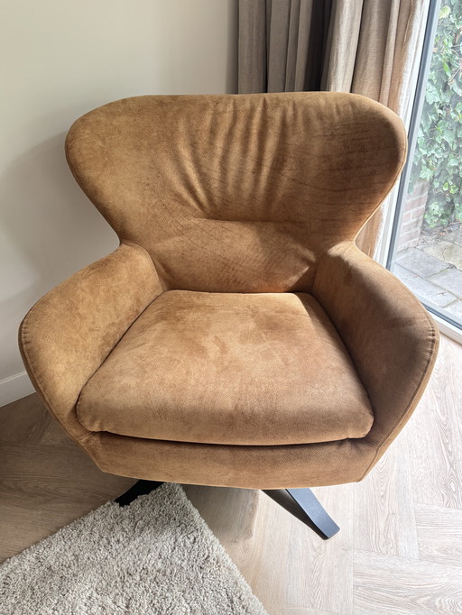 Armchair Dykk - type Tessel (Reno camel fabric)