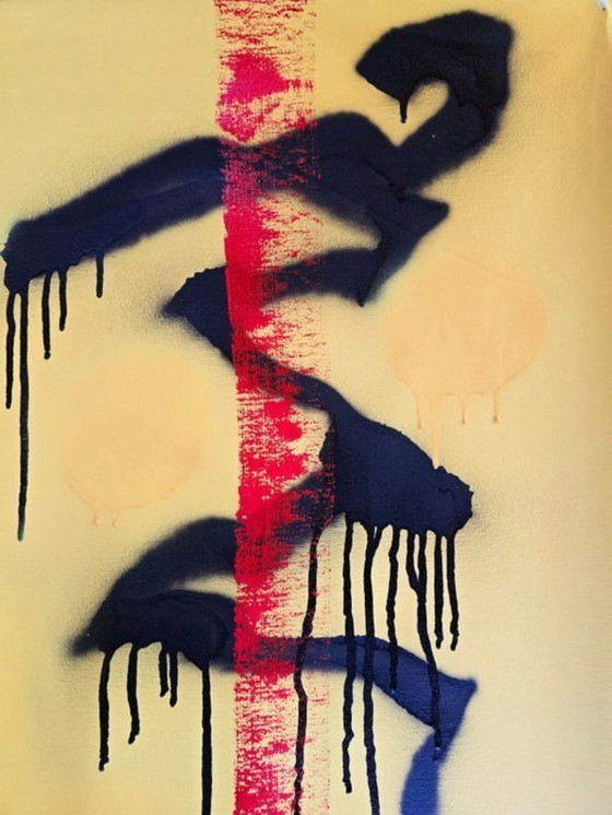 Image 1 of Tadas ZAICIKAS - Scarlet Division - Artist's Canvas