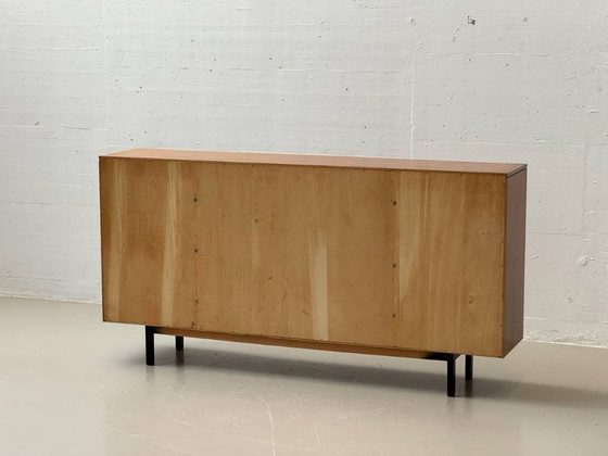 Image 1 of Credenza alta svizzera di metà secolo con vano bar in teak, anni '60