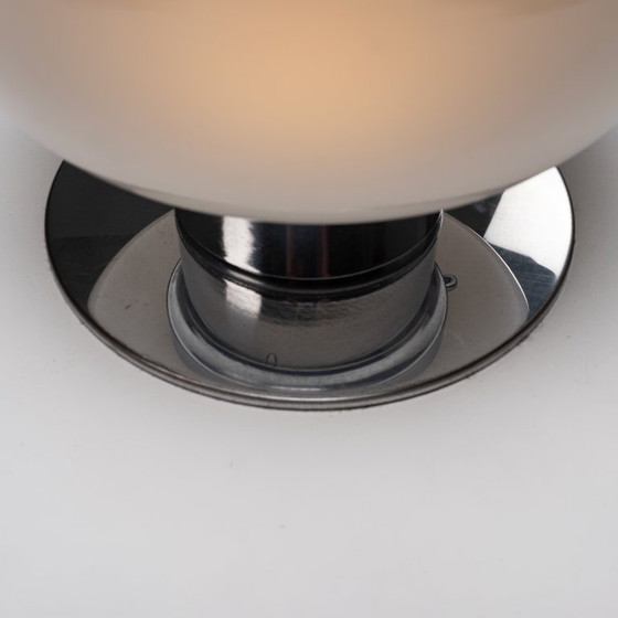 Image 1 of Murano glass and metal table lamp