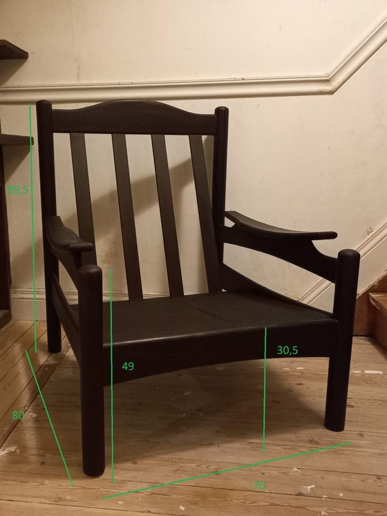 Image 1 of Houten fauteuil 2x