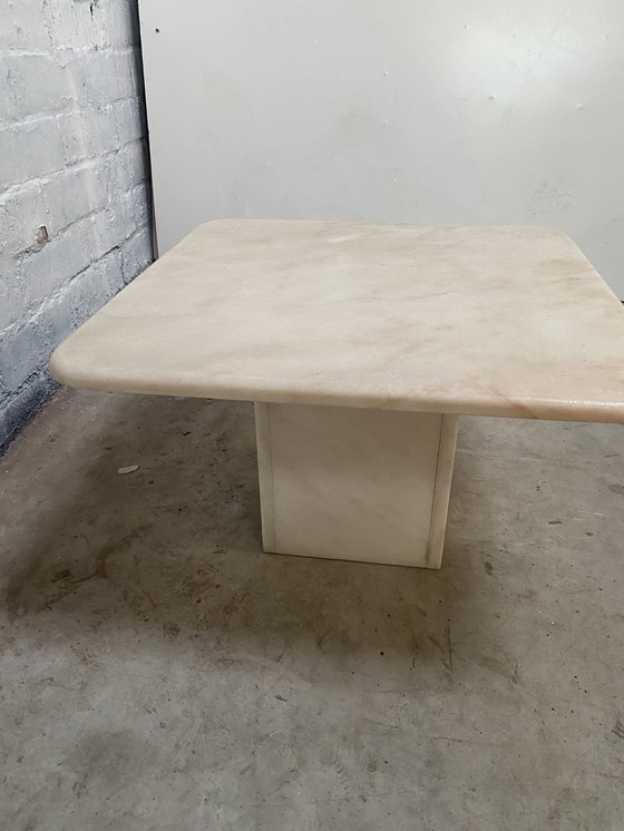 Image 1 of Travertine Coffee Table Medium