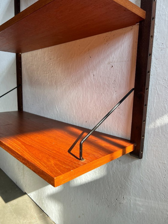 Image 1 of Vintage Wall Unit / Wall System, Poul Cadovius, Royal System, 1960s