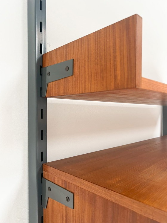 Image 1 of Sistema a parete vintage Simpla Lux a 2 pezzi, anni '60