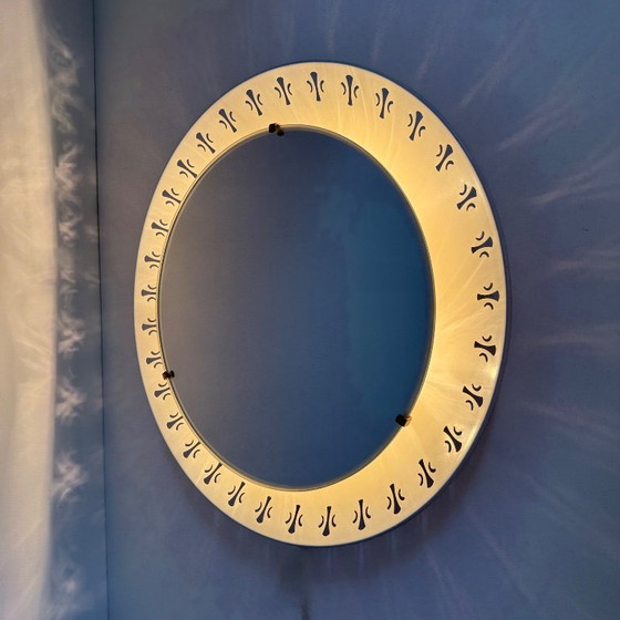 Image 1 of Illuminated mirror by Ernest Igl for Hillebrand , 1970s