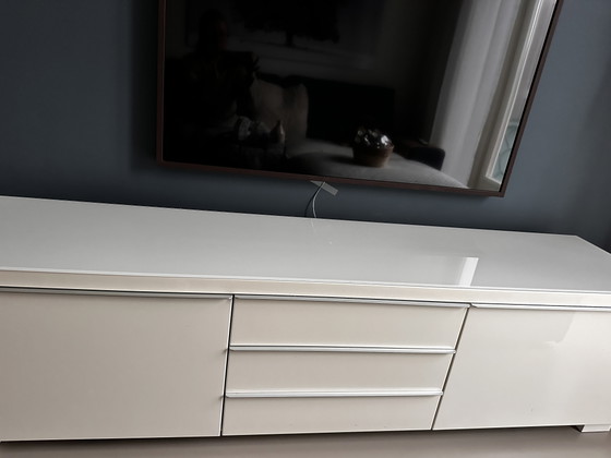 Mobili TV Ikea Besta Burs 180cm con piano in vetro – MDF, Alluminio (photo 3 of 5)