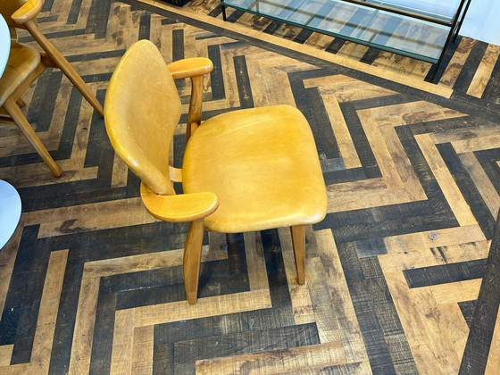 Image 1 of 4 Domus Lederstühle von Ilmari Tapiovaara