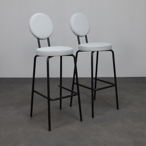 2x sgabello da bar Option Bar di Frederik Roijé per Puik Design