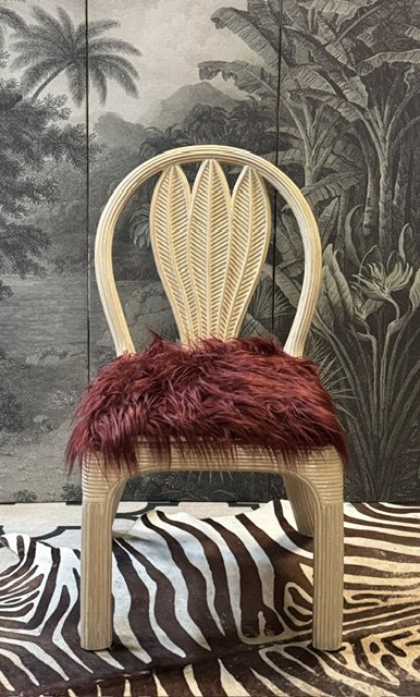 Image 1 of 4 VIVAI DEL SUD ROTAN BAMBOE EETKAMER STOELEN 
