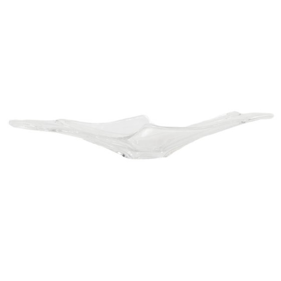 Image 1 of Ciotola vintage XL in vetro di Murano trasparente, metà secolo