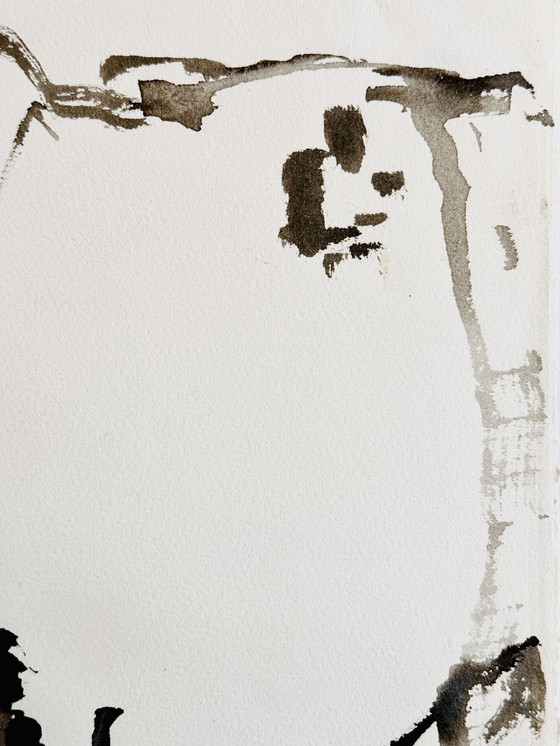 Image 1 of Hanna Ben Dov - Belle abstraction lyrique des années 1960