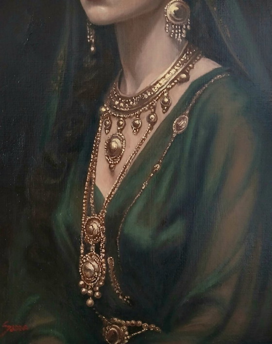 Image 1 of Vittorio Emanuele Serra oil painting – Harem