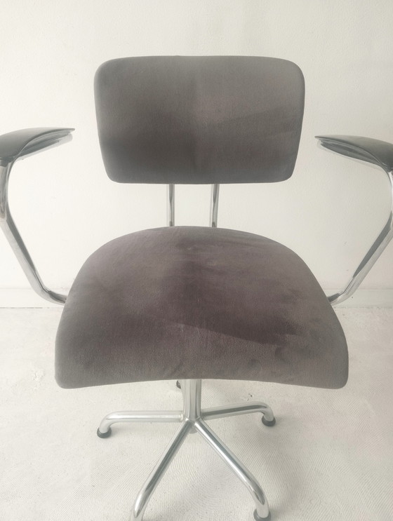 Image 1 of Sedia da ufficio girevole e regolabile Toon de Wit