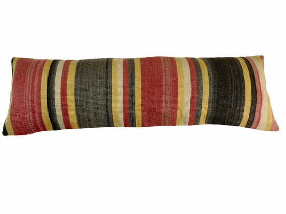 Image 1 of Unique Kilim & Carpet Cushion Cover – 120 x 40 cm