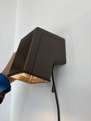 2 lampade da parete vintage Philips con interruttore a tirante