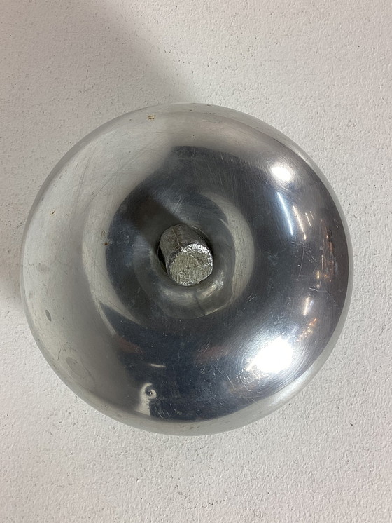 Image 1 of Italian ice bucket in the shape of an apple, vintage sixties