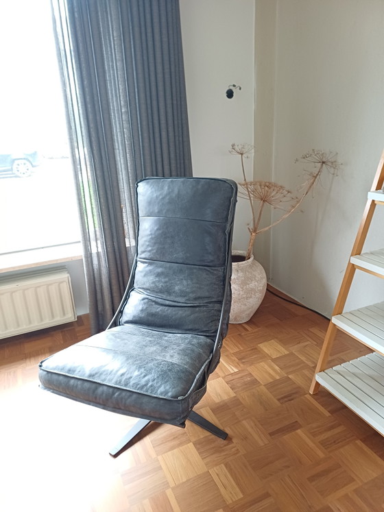 Poltrona Brutus Antracite – Shabbies Amsterdam, Poltrone, Leather, Metal (photo 2 of 10)