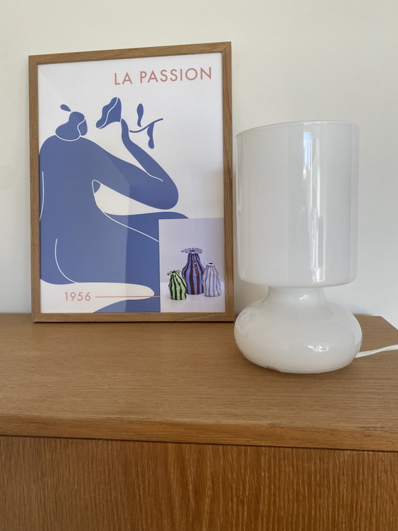 Vintage Ikea Lykta Mushroom Table Lamp - 1980s – Glass (photo 3 of 8)