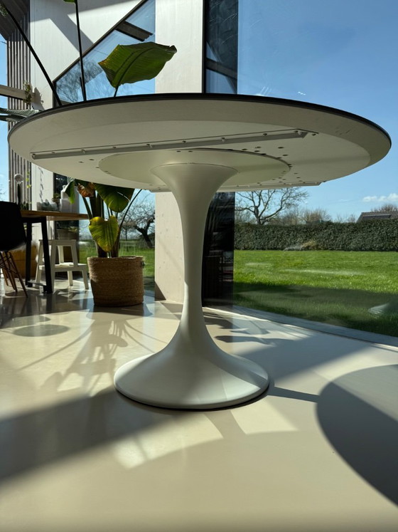 Image 1 of Round dining table Tulipo with solid ceramic tabletop 120cm