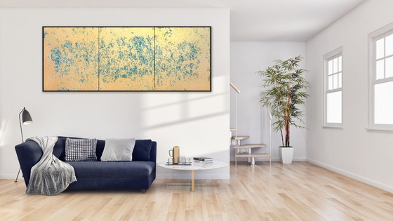 Image 1 of Jürgen Angeler - Green Golden Galaxy