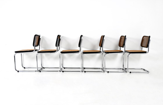 Image 1 of Dining Chairs Style B32 By Marcel Breuer, Set Of 6