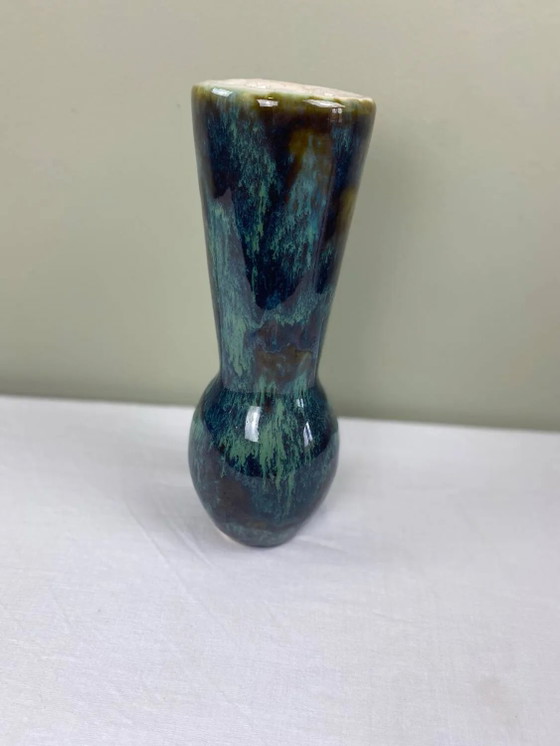 50s enamelled vase – Porcelain, Art Deco (photo 7 of 9)
