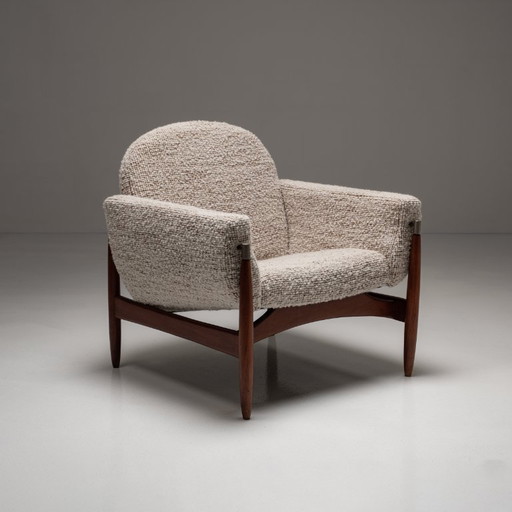 1x Vintage-Skandinavischer Sessel