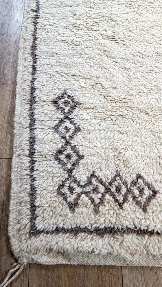 Image 1 of Berberteppich Schurwolle Marokkanischer Teppich - 230 x 135 cm 300 x 200 m Typ B21.6