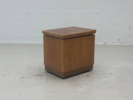 Vintage Wooden Seating Chest, 1960s – Storage cabinet (photo 6 of 13)