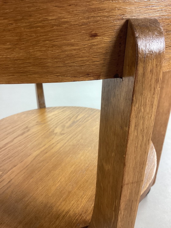 Amsterdam School Modernist Table 1920s Art Deco – Side tables, Wood (photo 8 of 10)