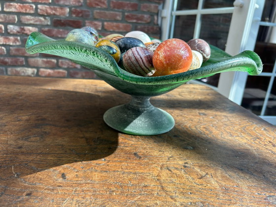 Bowl 29 Decorative Eggs (Natural Stone, Wood, Shell Egg), Decorative Objects, Multi Color (photo 4 of 13)