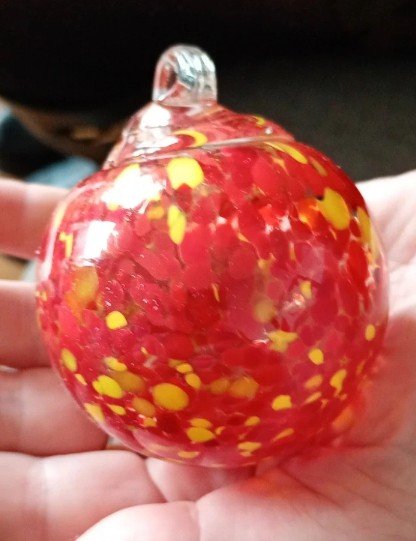 Image 1 of Weihnachtskugeln aus mundgeblasenem Glas
