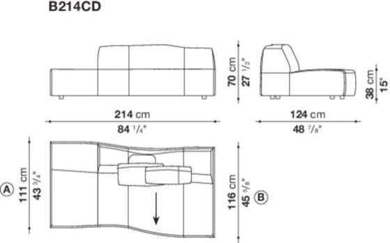 Image 1 of BEND Sofa B&B
