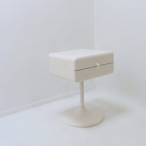 Image 1 of Side table/bedside table in "tulip legs" style by Lusch Erzeugnis - Germany, 1970s