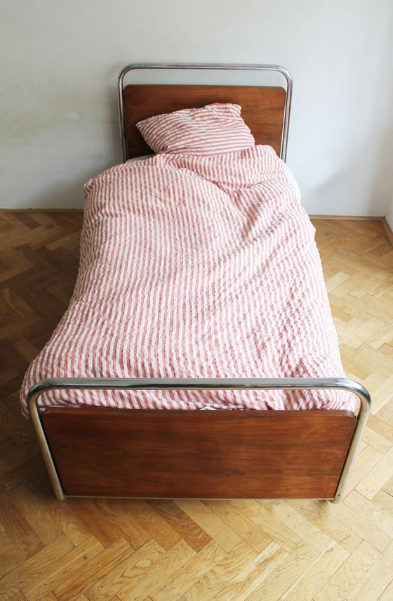 Image 1 of Pair of 1930s Modernist beds