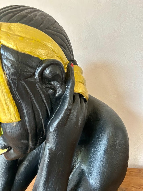 Serenità in Nero e Oro – Sculture, Legno (photo 6 of 11)
