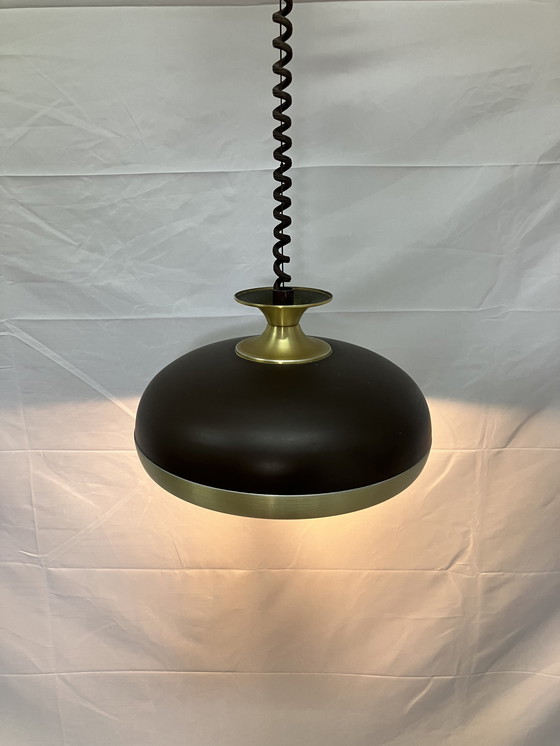 Image 1 of Vintage designer hanglamp by Leclaire & Schäfer, space age